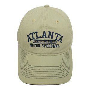 Atlanta Motor Speedway Adjustable Cap Trucker Baseball Hat Real Racing Real Fast